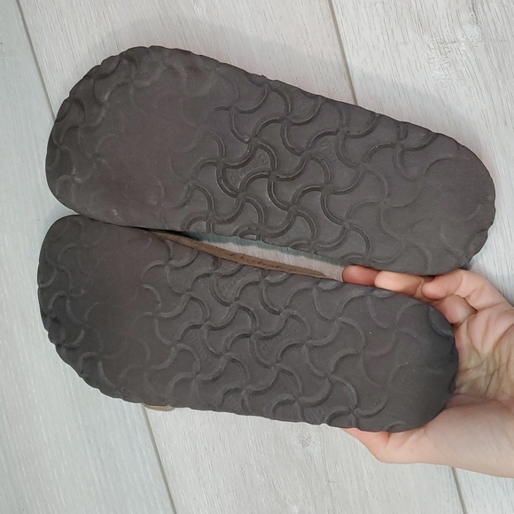 Birkenstock Betula Women Arizona Taupe Sandals Flats shoes sz 37/6 - Picture 9 of 12